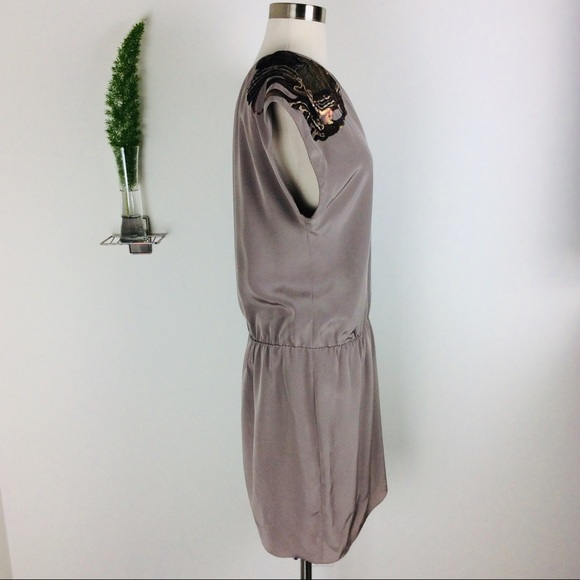 Tibi Stunning One Shoulder Sequined Dress Size (6) - Picture 3 of 7